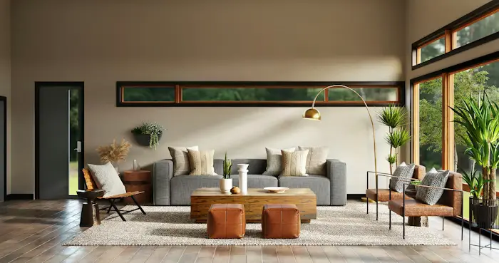 Photorealistic 3D interior rendering